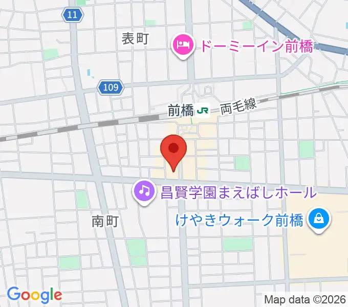 ブラスデコの地図