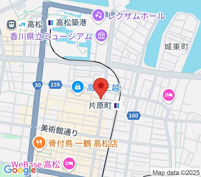 MUSIC FARMの地図