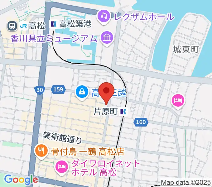 MUSIC FARMの地図
