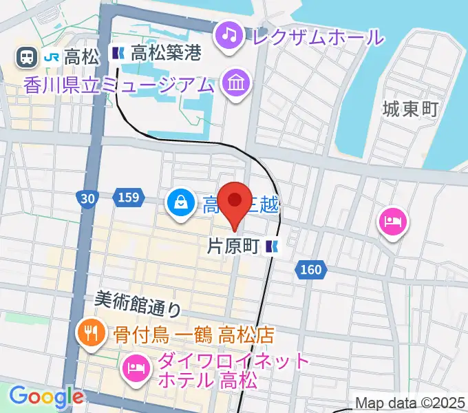 MUSIC FARMの地図
