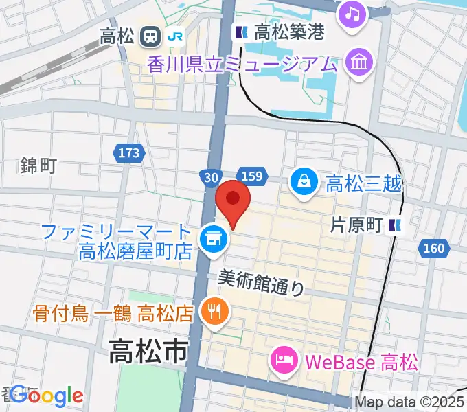 add9 Guitarsの地図