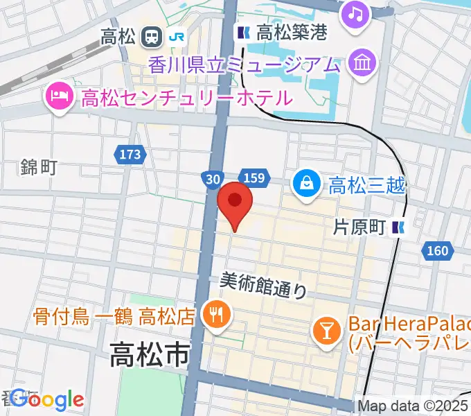 add9 Guitarsの地図