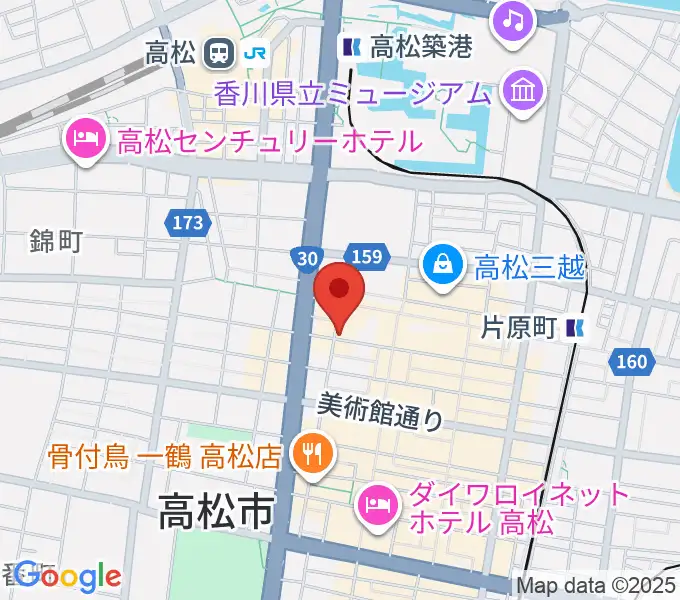 add9 Guitarsの地図