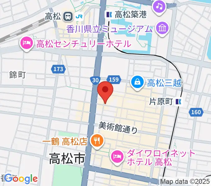 add9 Guitarsの地図