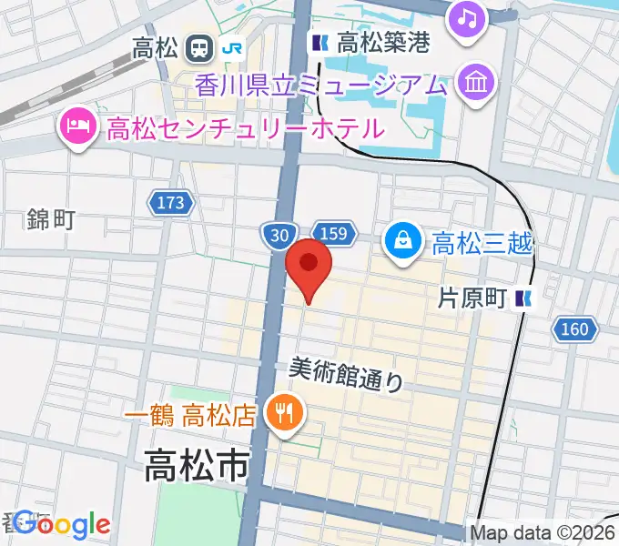 add9 Guitarsの地図