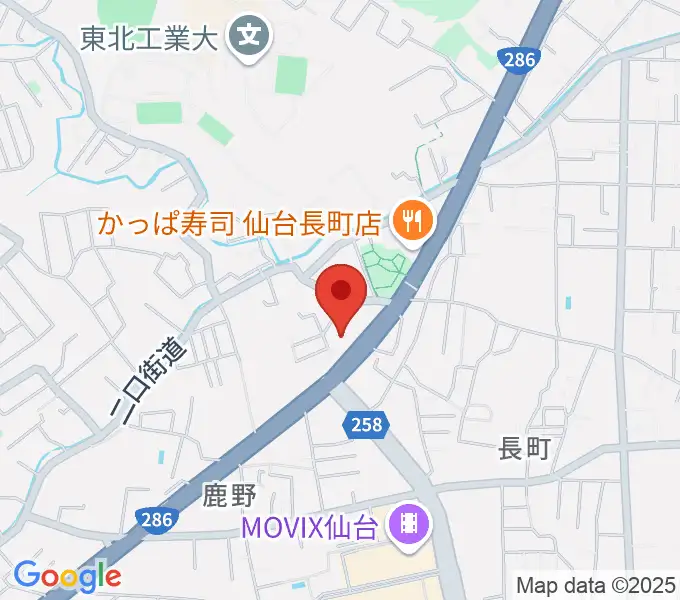 ピアノ教室 ポコアポコの地図