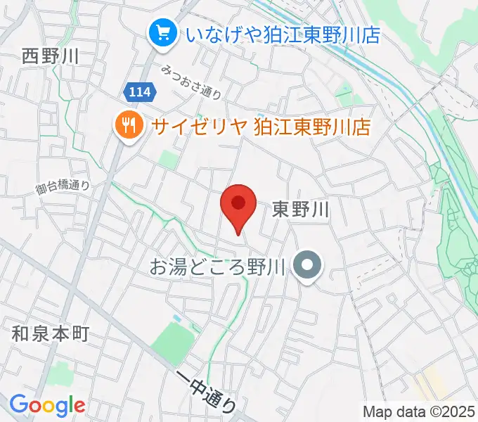 シアターグスタフの地図