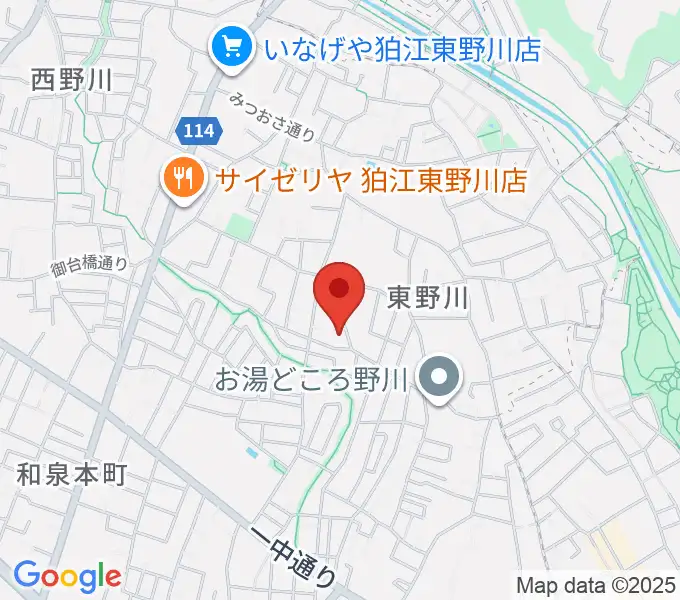 シアターグスタフの地図