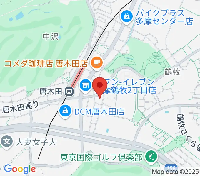 からきだ菖蒲館の地図