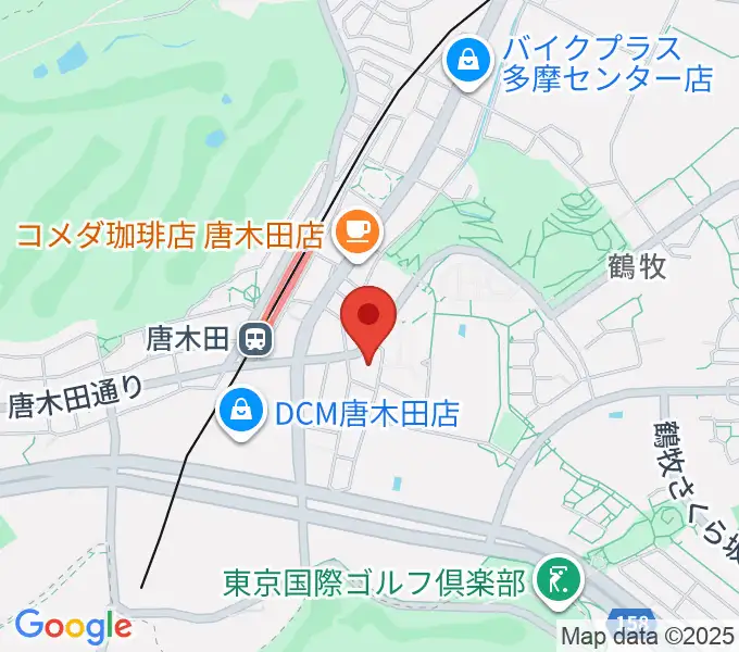 からきだ菖蒲館の地図