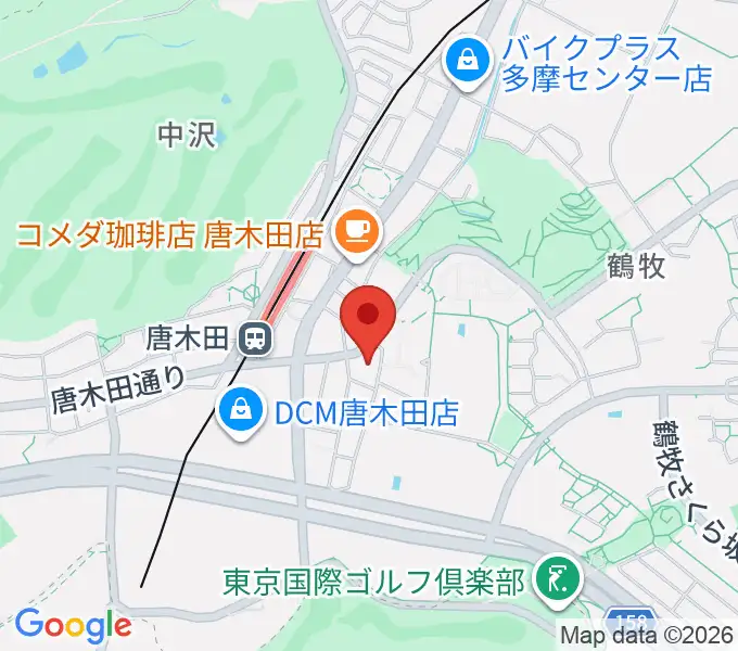 からきだ菖蒲館の地図