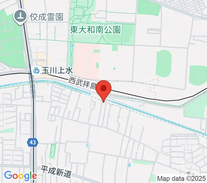 ロバハウスの地図