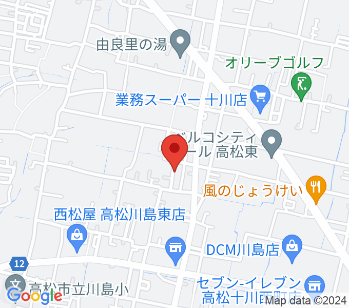 FREE STUDIO高松の場所