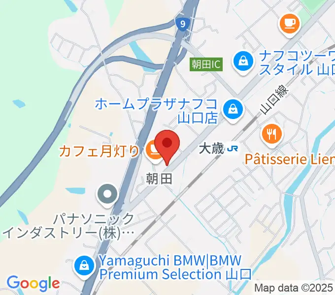 下関十字堂楽器店 ウインドぷらすの地図