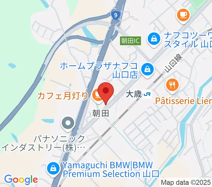 下関十字堂楽器店 ウインドぷらすの地図