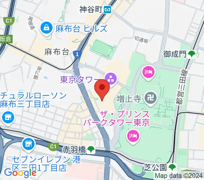 スターライズタワーの地図