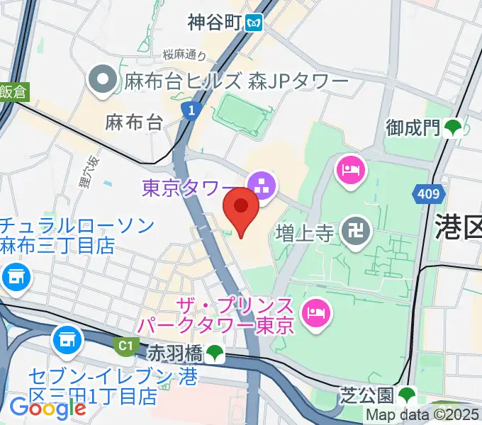 スターライズタワーの地図