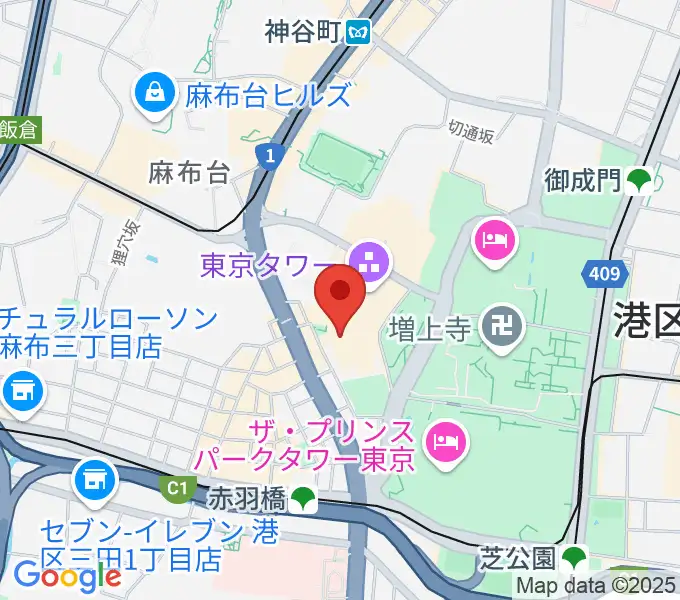 スターライズタワーの地図