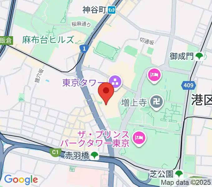 スターライズタワーの地図