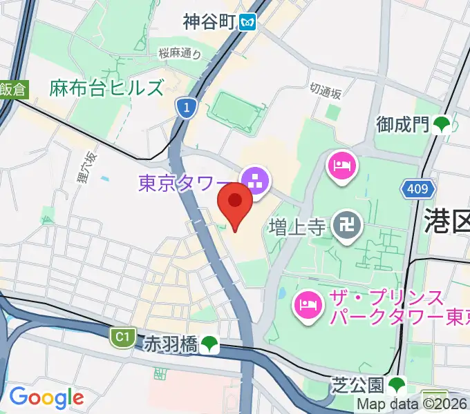 スターライズタワーの地図