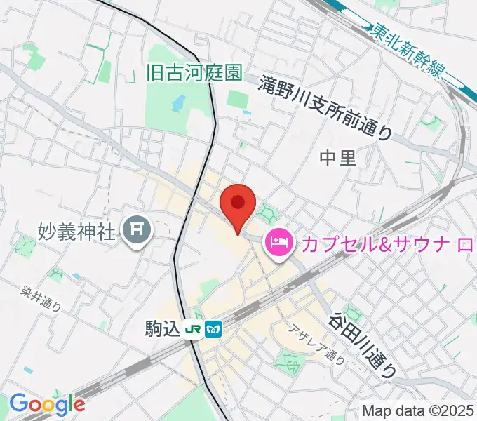 レンタルスペース・コンテハウスの地図