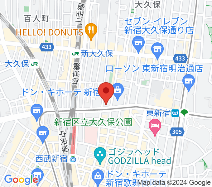 新宿SHOWBOXの場所