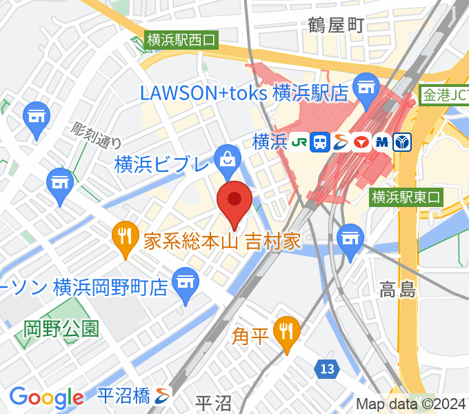 横浜LOOPの場所