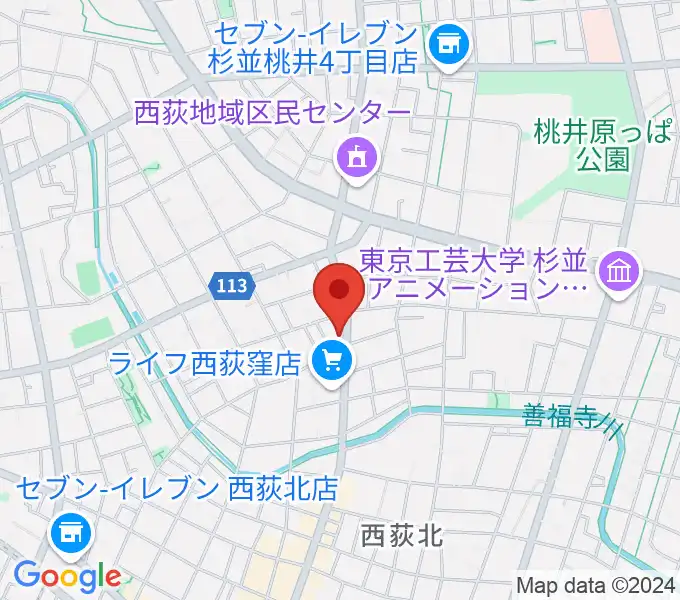 遊空間がざびぃの地図