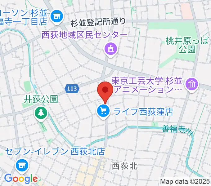 遊空間がざびぃの地図