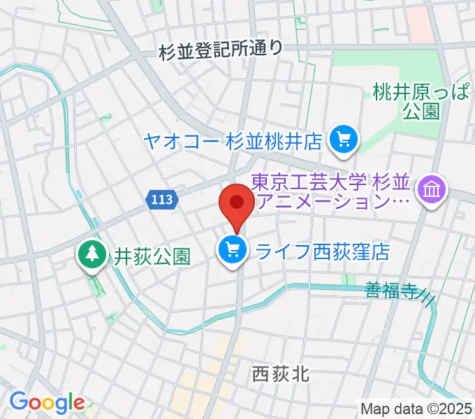 遊空間がざびぃの地図