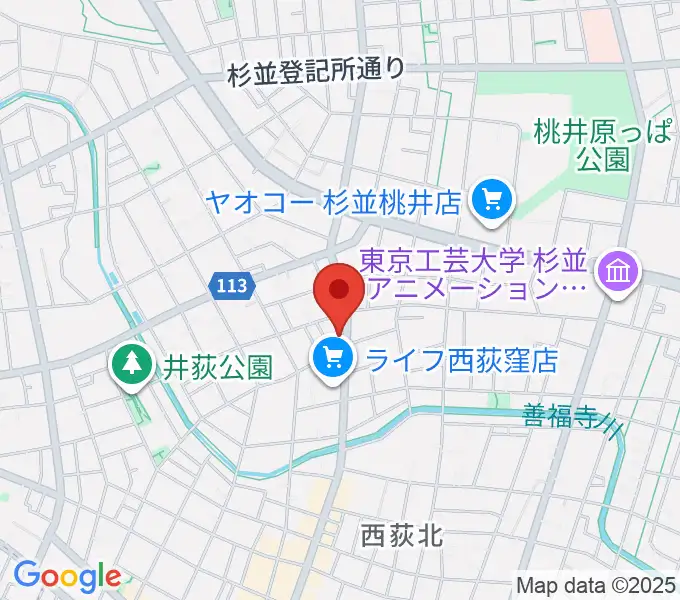 遊空間がざびぃの地図