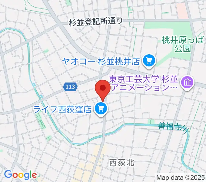 遊空間がざびぃの地図