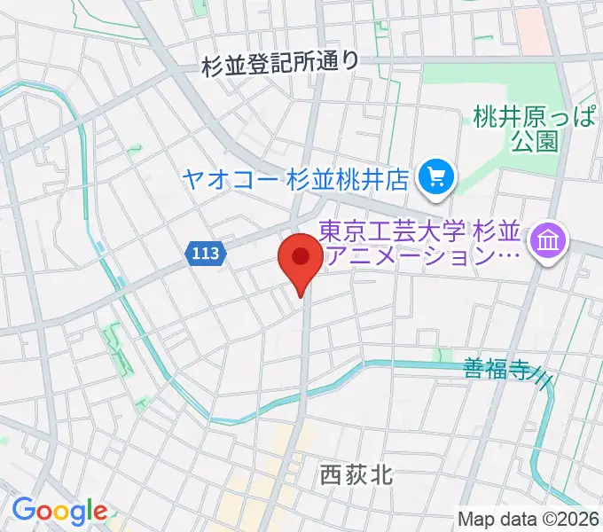 遊空間がざびぃの地図