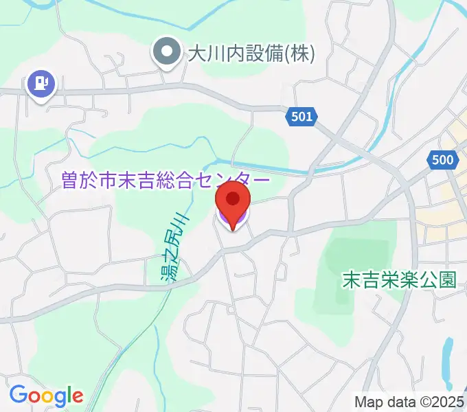 末吉総合センターの地図