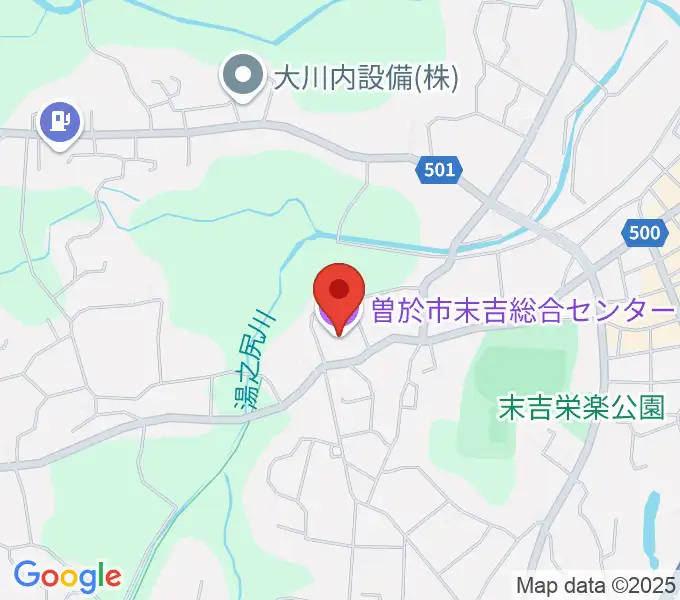 末吉総合センターの地図