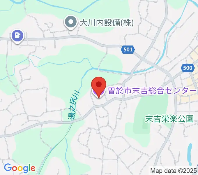 末吉総合センターの地図