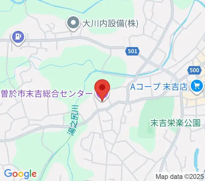 末吉総合センターの地図