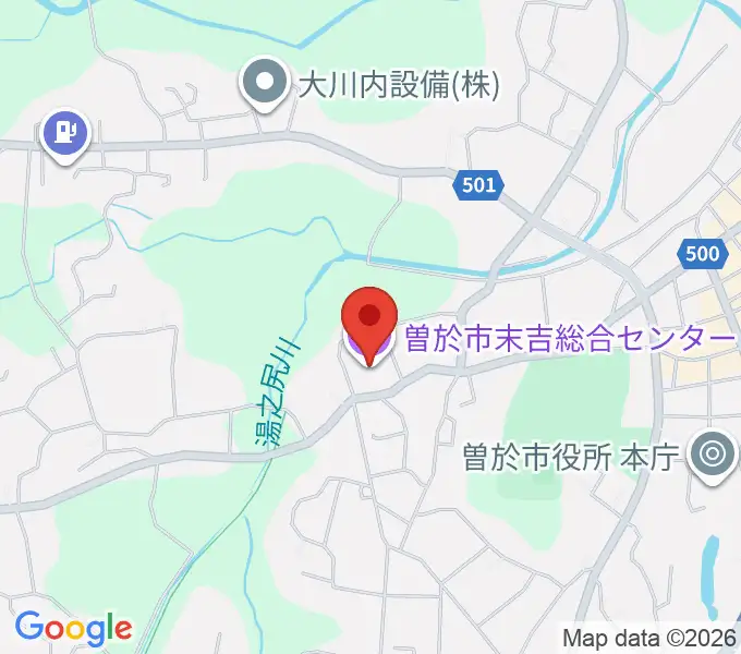 末吉総合センターの地図