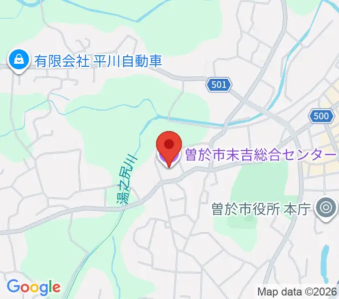 末吉総合センターの地図