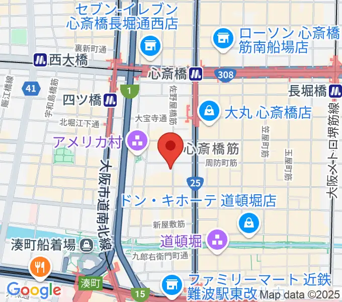 三木楽器アコースティックインの地図