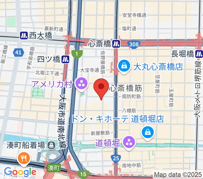 三木楽器アコースティックインの地図