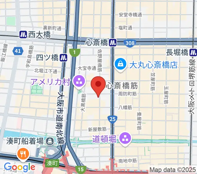 三木楽器アコースティックインの地図