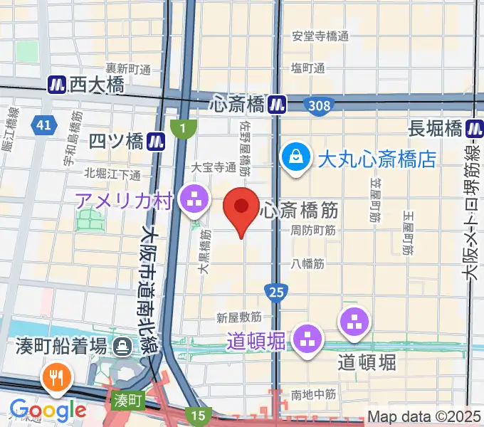 三木楽器アコースティックインの地図