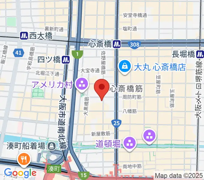 三木楽器アコースティックインの地図