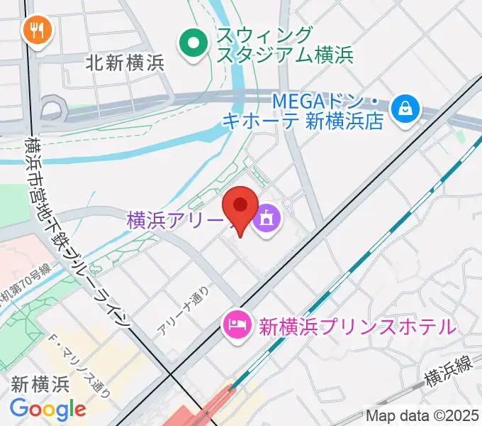 新横浜strageの地図