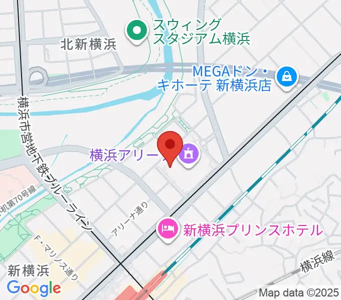 新横浜strageの地図