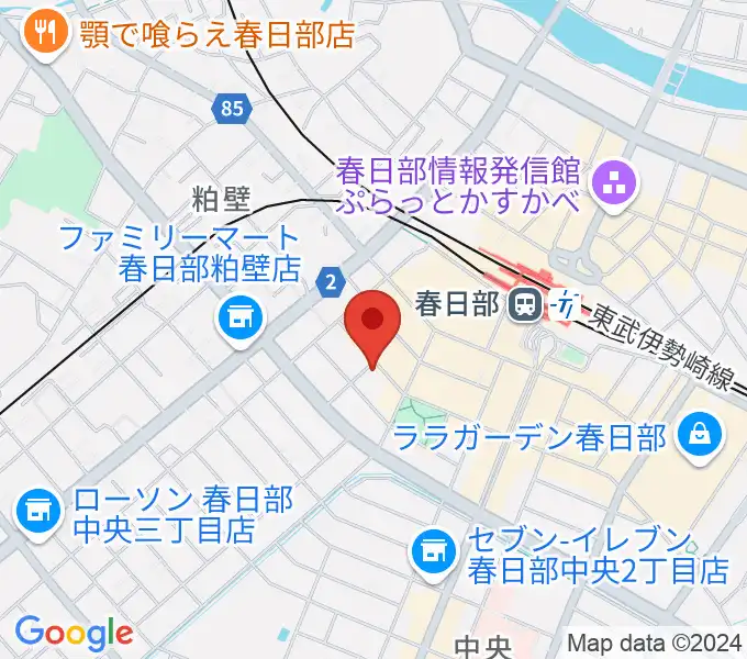 Show-hey Music Studioの地図