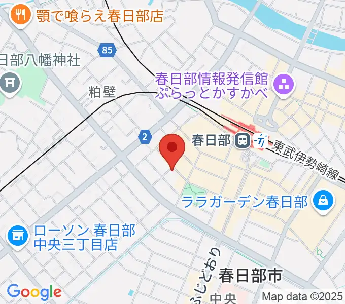 Show-hey Music Studioの地図