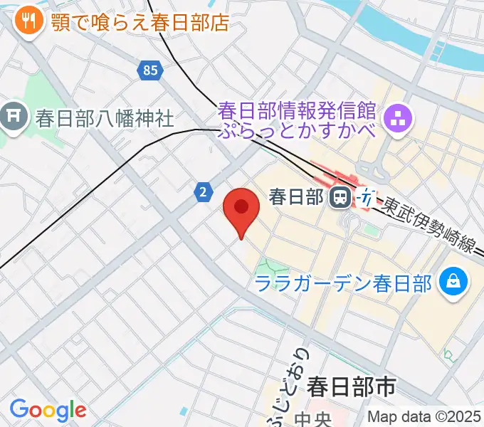 Show-hey Music Studioの地図