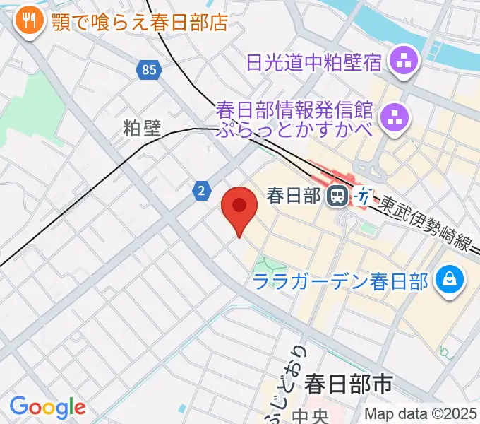 Show-hey Music Studioの地図